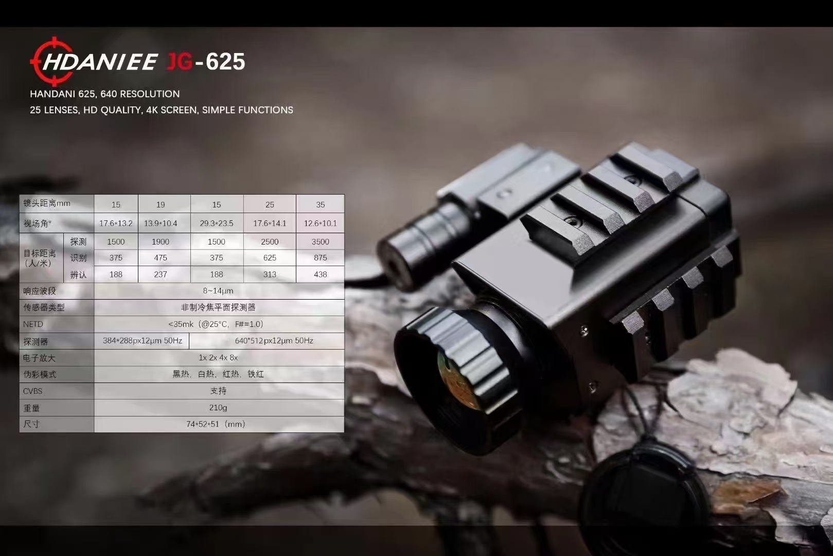 JG Handheld Night Vision