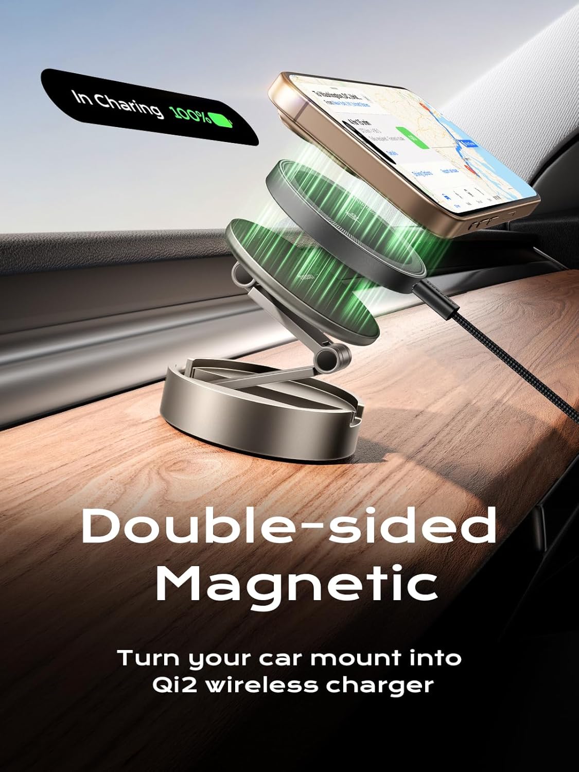 MagSafe Charger, Qi2 Certified 15W Wireless Charger | Threekey