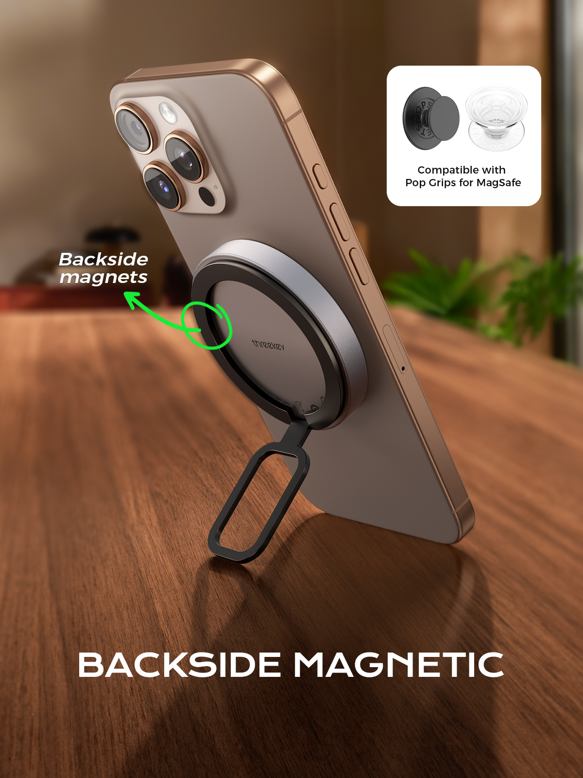 MagSafe Charger, Qi2 Certified 15W Wireless Charger | Threekey