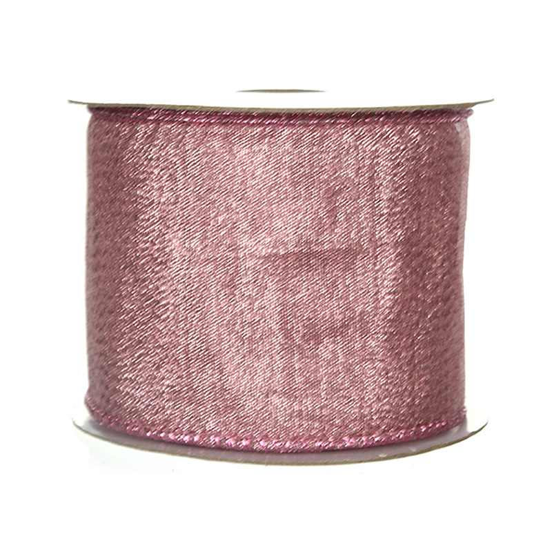 Cinta de Gasa Sólida 6.3cm con Alambre