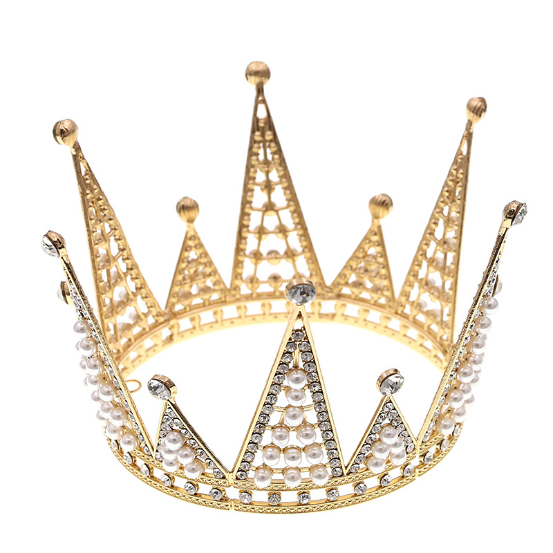 Tiara para hornear pasteles, corona de cumpleaños para niños（11#）