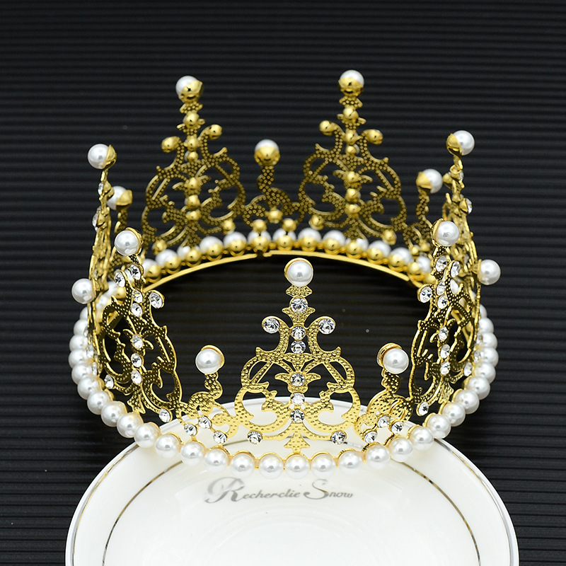 Corona De Pastel Al Horno Resaltado Estilo Luz Perla（24#）