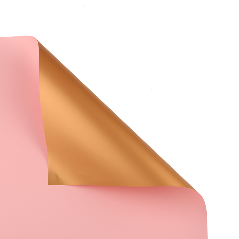 Superficie dorada de papel de flor de ouya（09#）