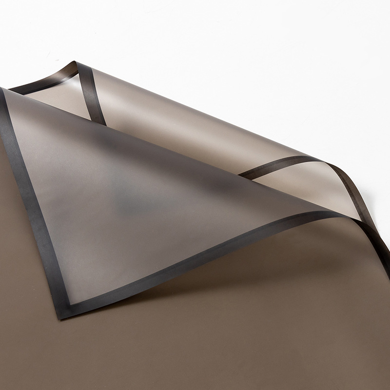 Papel de regalo de flores con película nacarada（15#）