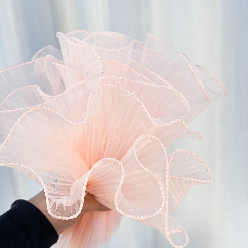 Embalaje de ramo de gasa en spray forrado con papel de regalo de flores（32#）