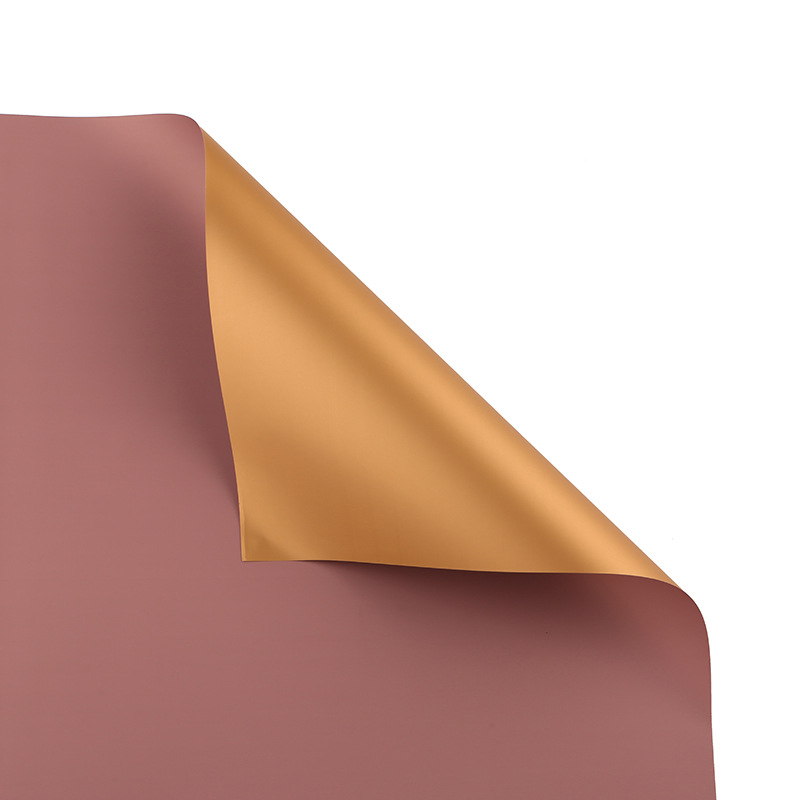 Superficie dorada de papel de flor de ouya（09#）