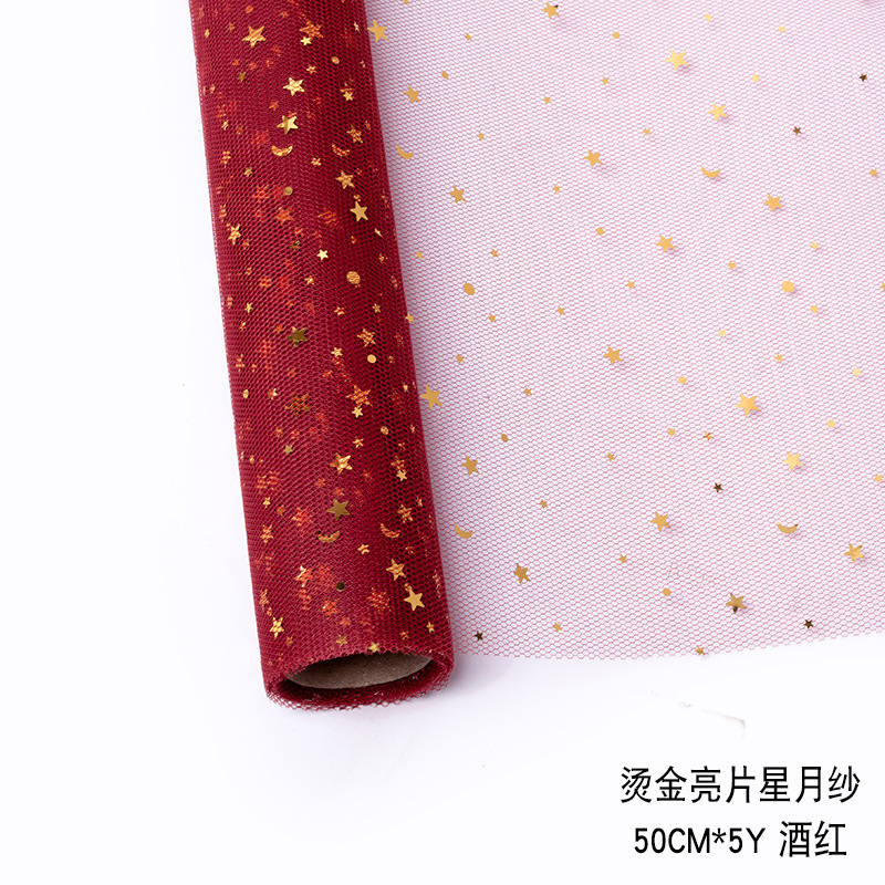 Gasa para embalaje de flores, gasa para estampado de láminas（19#）