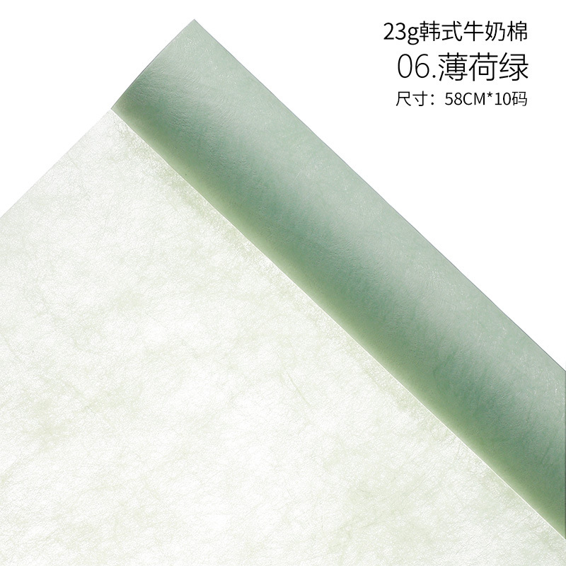 Papel de regalo para ramo de papel de seda de flores（37#）