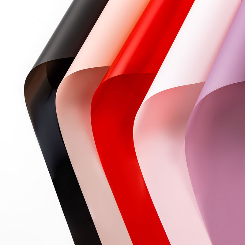 papel de regalo de flores opp semipermeable（27#）