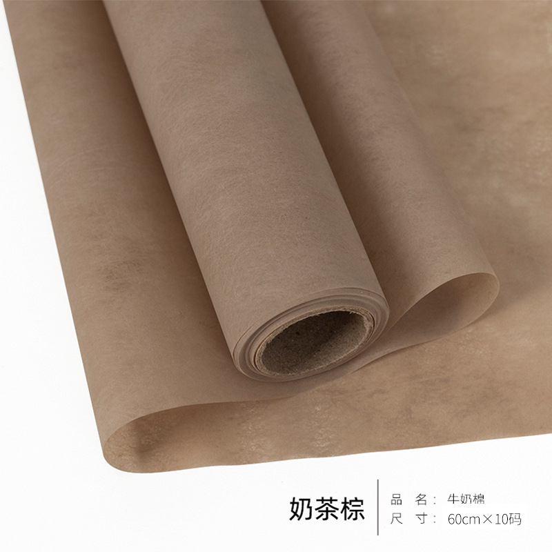 Papel de regalo para ramo de papel de seda de flores（37#）