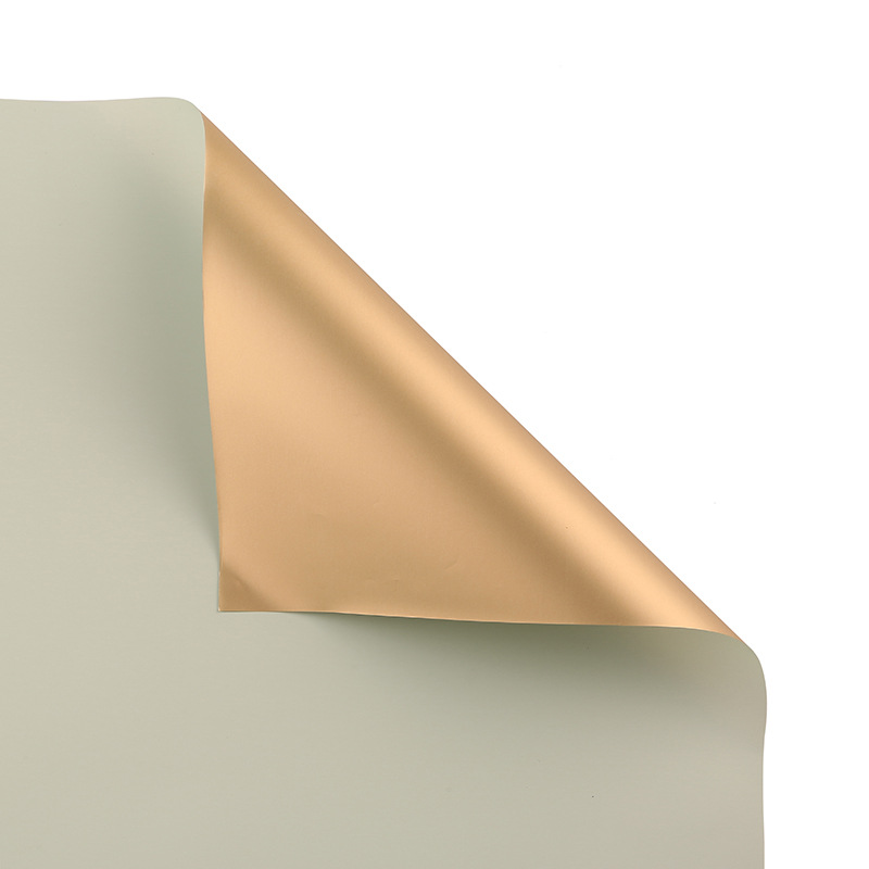 Superficie dorada de papel de flor de ouya（09#）