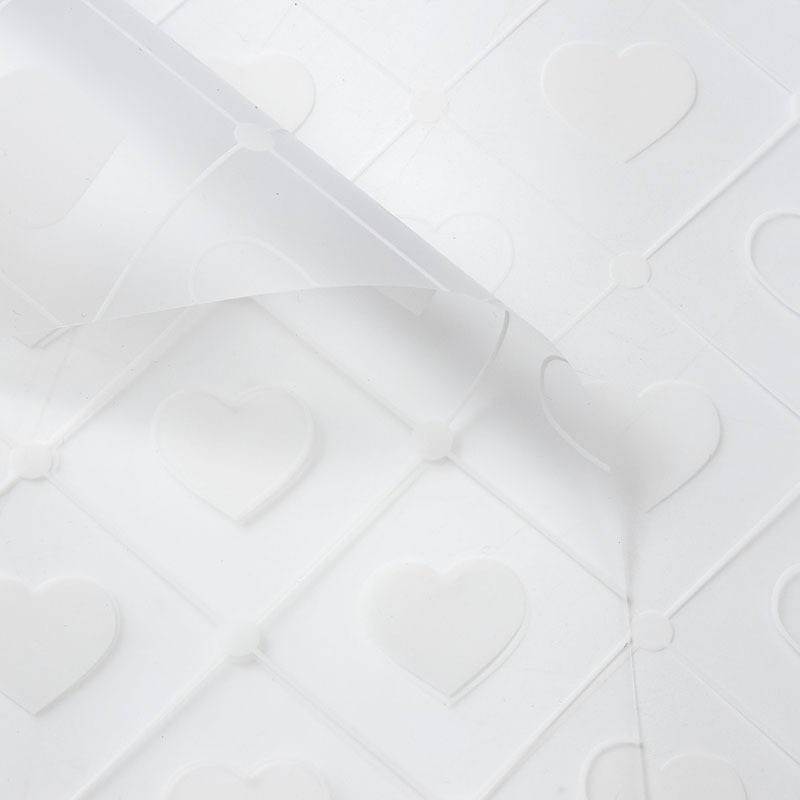 Embalaje de ramo de flores con patrón de amor popular（22#）