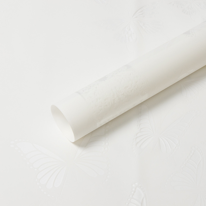 Papel de regalo de flores con película de gelatina Diewu（29#）