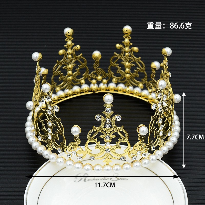 Corona De Pastel Al Horno Resaltado Estilo Luz Perla（24#）