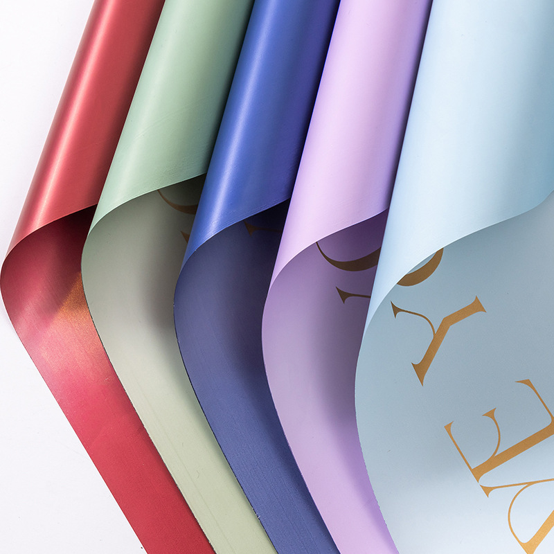 papel de regalo de ramo de flores espléndido（23#）