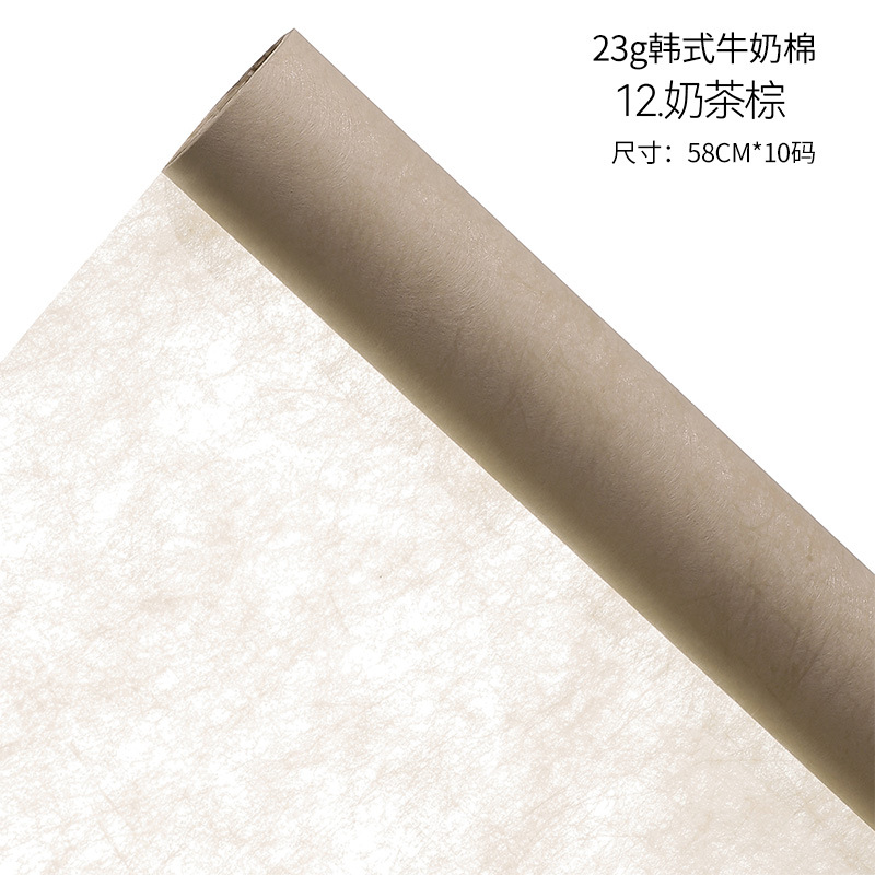 Papel de regalo para ramo de papel de seda de flores（37#）