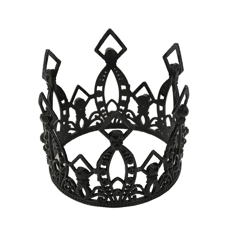 Decoración para hornear pasteles corona redonda regalo de San Valentín（8#）