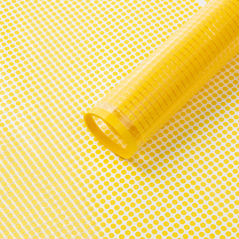 Papel de regalo de flores transparente circular（25#）