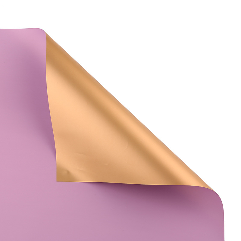 Superficie dorada de papel de flor de ouya（09#）