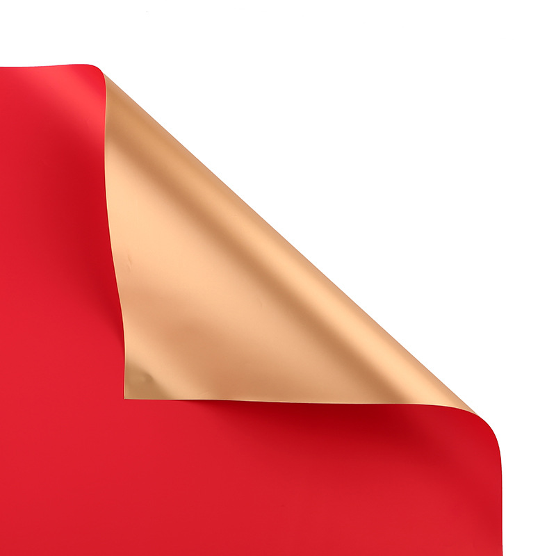 Superficie dorada de papel de flor de ouya（09#）