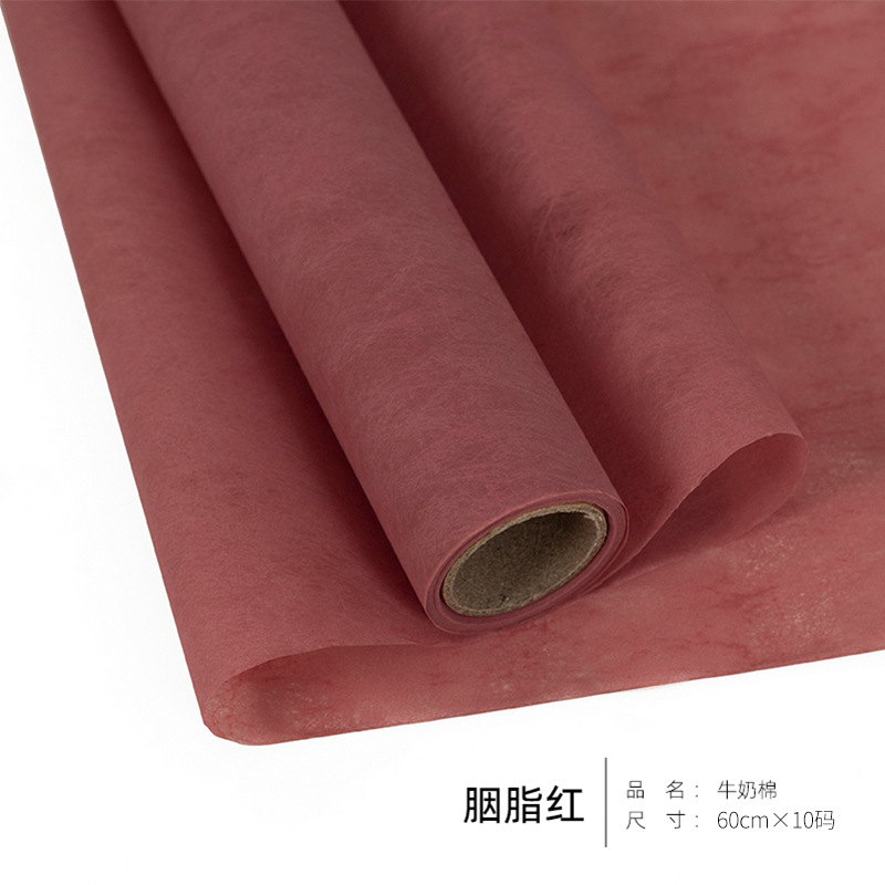 Papel de regalo para ramo de papel de seda de flores（37#）