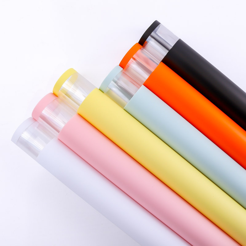 Papel de regalo de flores de papel puro.（17#）