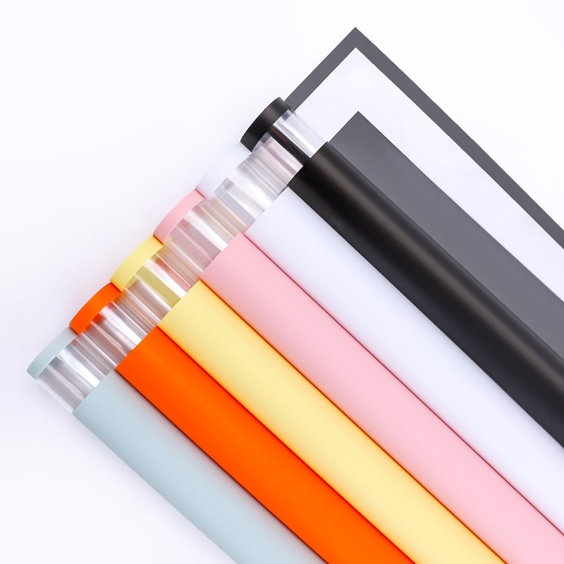 Papel de regalo de flores de papel puro.（17#）