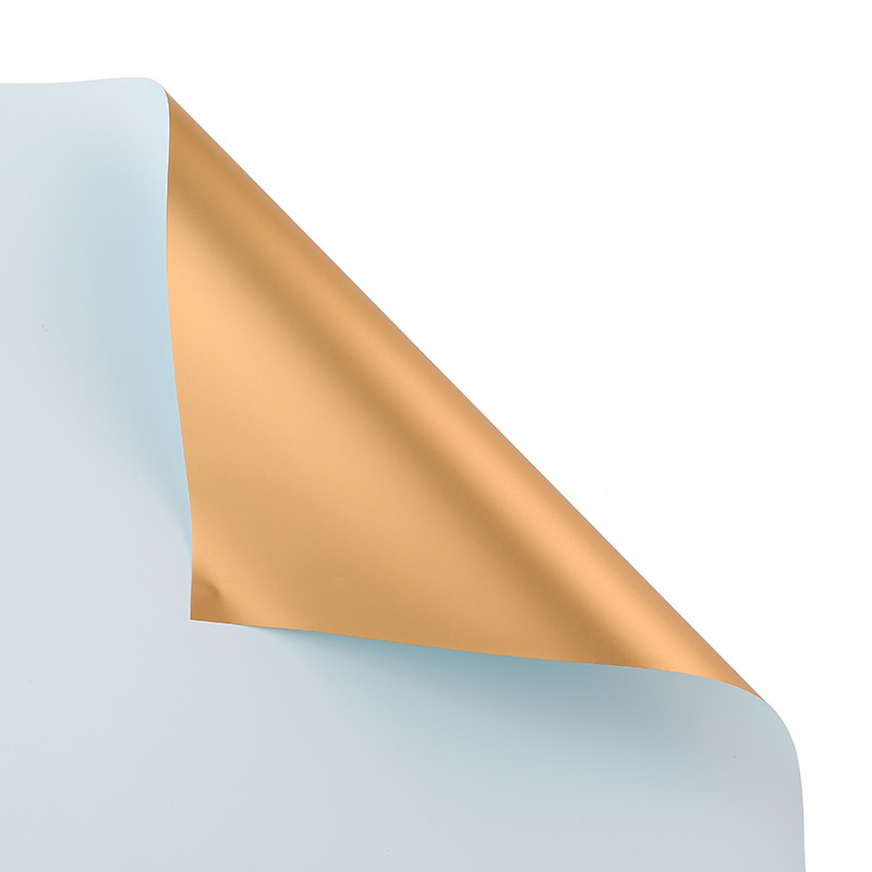 Superficie dorada de papel de flor de ouya（09#）