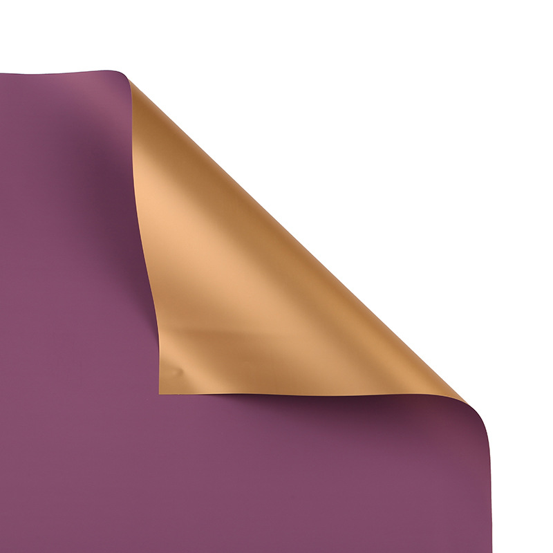 Superficie dorada de papel de flor de ouya（09#）