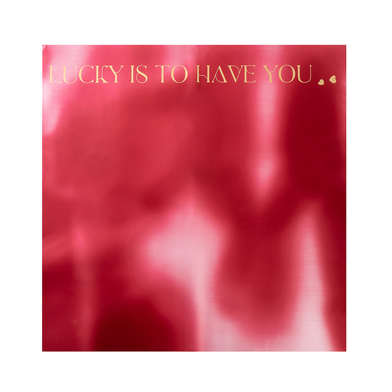 papel de regalo de ramo de flores espléndido（23#）