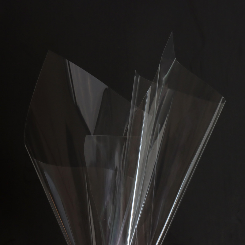 Papel de regalo de flores de celofán de colores Crystal Love（31#）