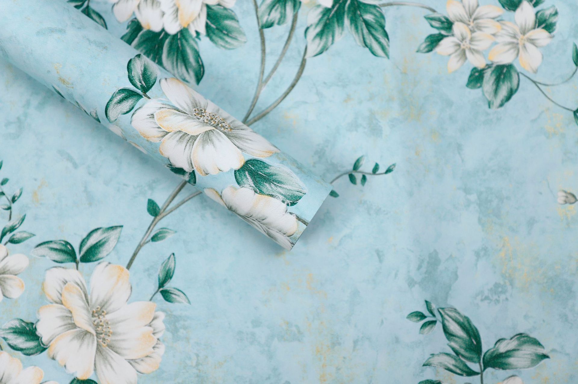 Papel de regalo de flores de mar de flores coreanas（50#）