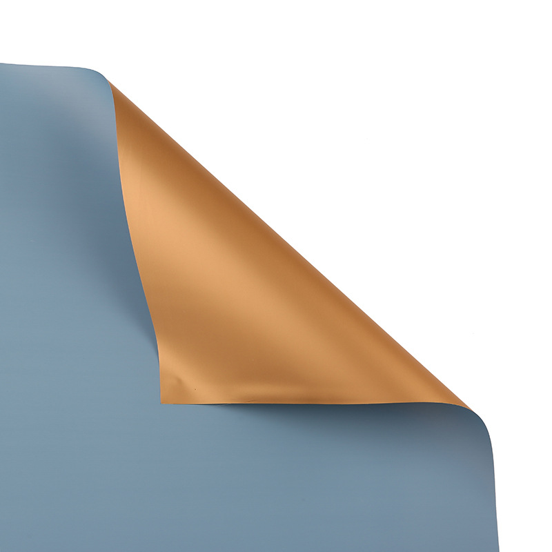 Superficie dorada de papel de flor de ouya（09#）