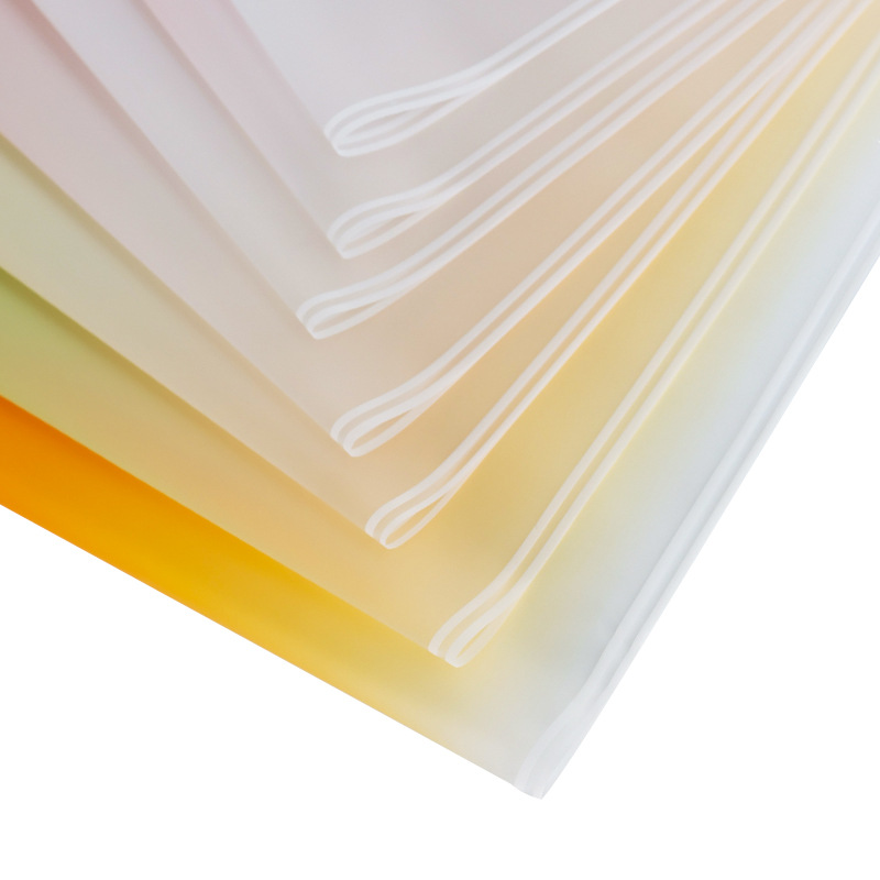 Papel de regalo de flores de papel normal coreano degradado（34#）