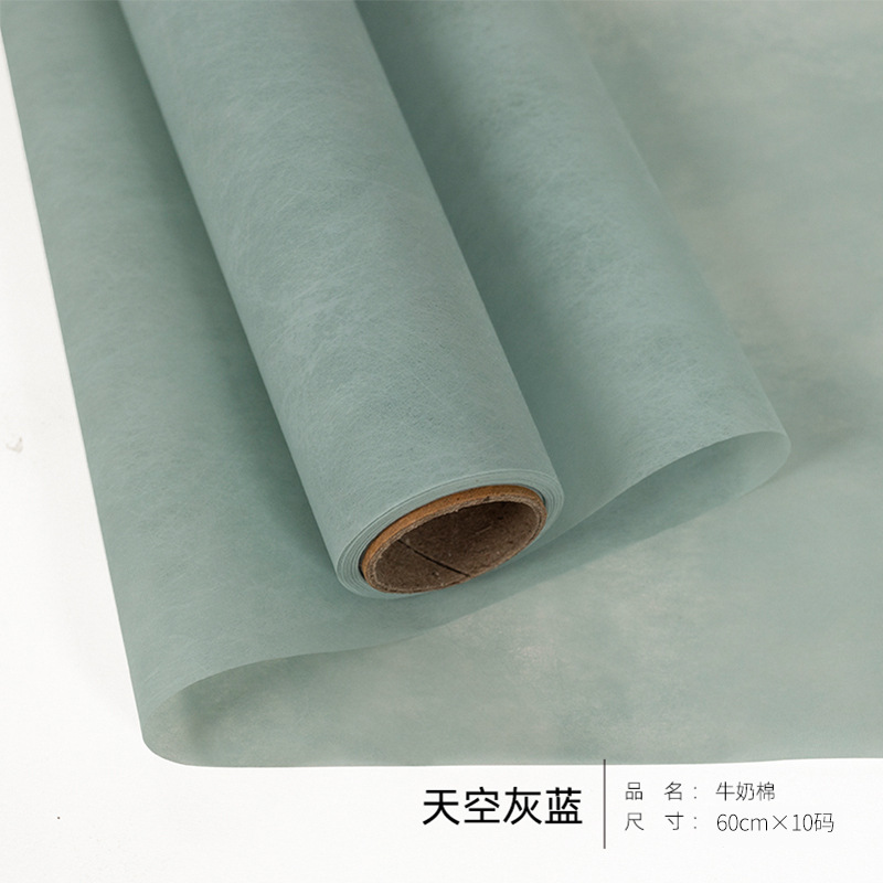 Papel de regalo para ramo de papel de seda de flores（37#）