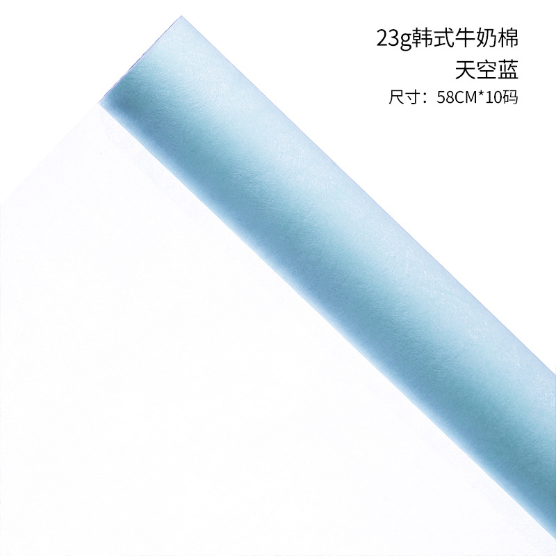 Papel de regalo para ramo de papel de seda de flores（37#）