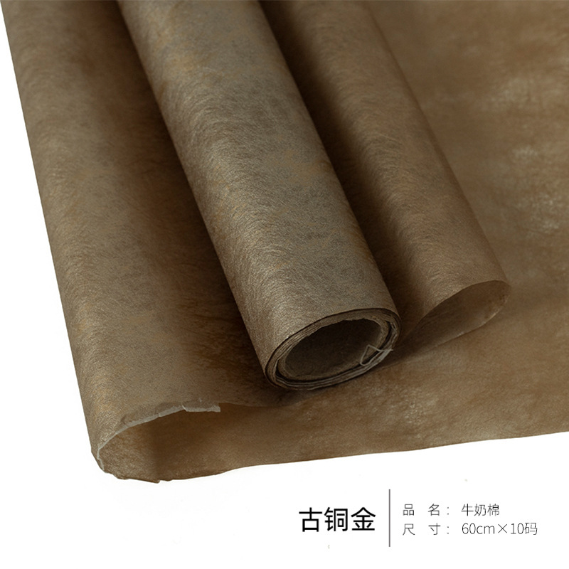 Papel de regalo para ramo de papel de seda de flores（37#）