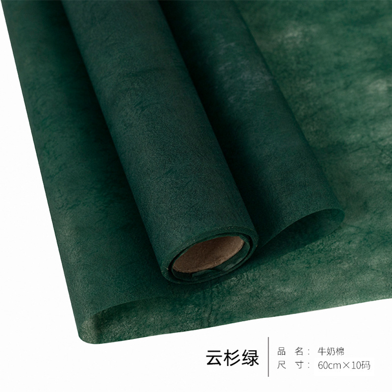 Papel de regalo para ramo de papel de seda de flores（37#）