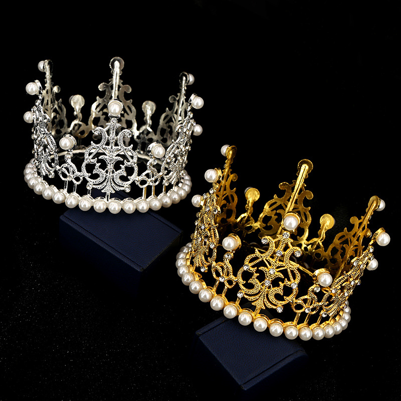 Sombreros niños cumpleaños niños corona de círculo completo（14#）