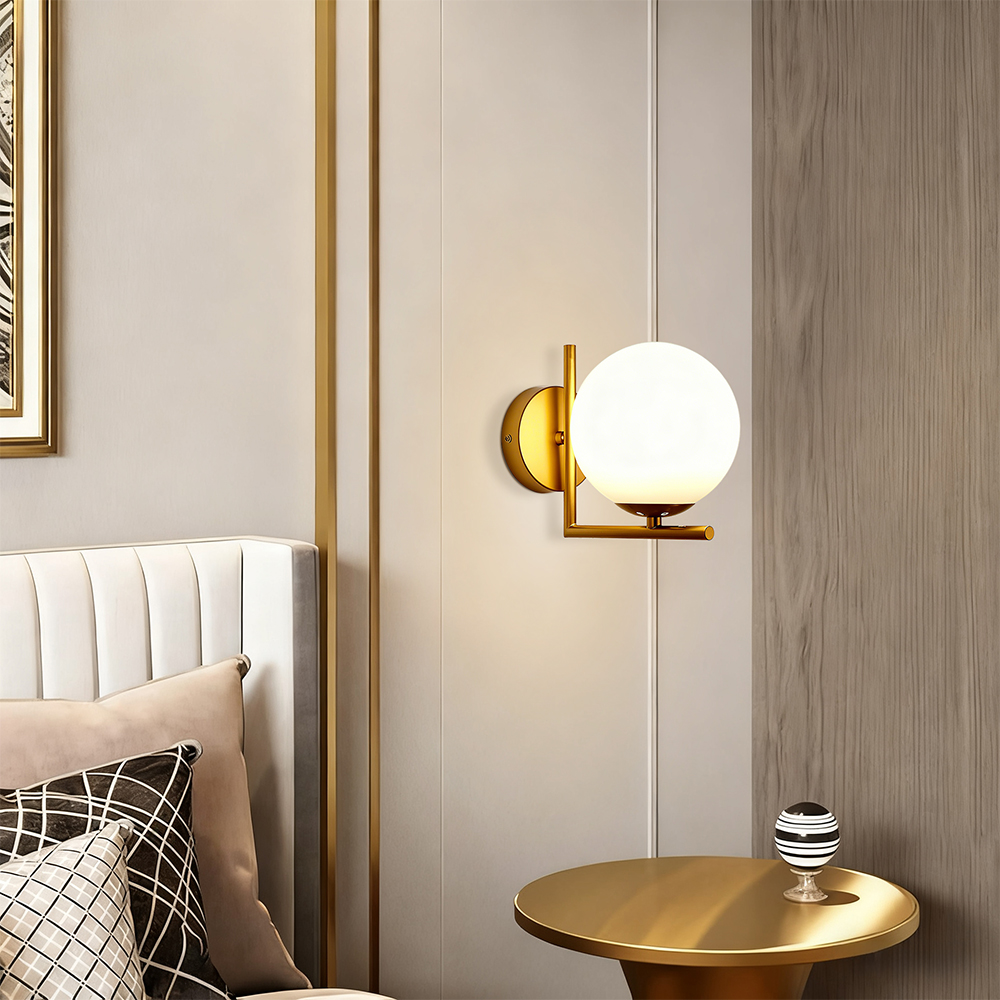 Nordic Living Room Background Wall Lamp American Style Bedside Lamp Bar Counter Staircase Hallway Light