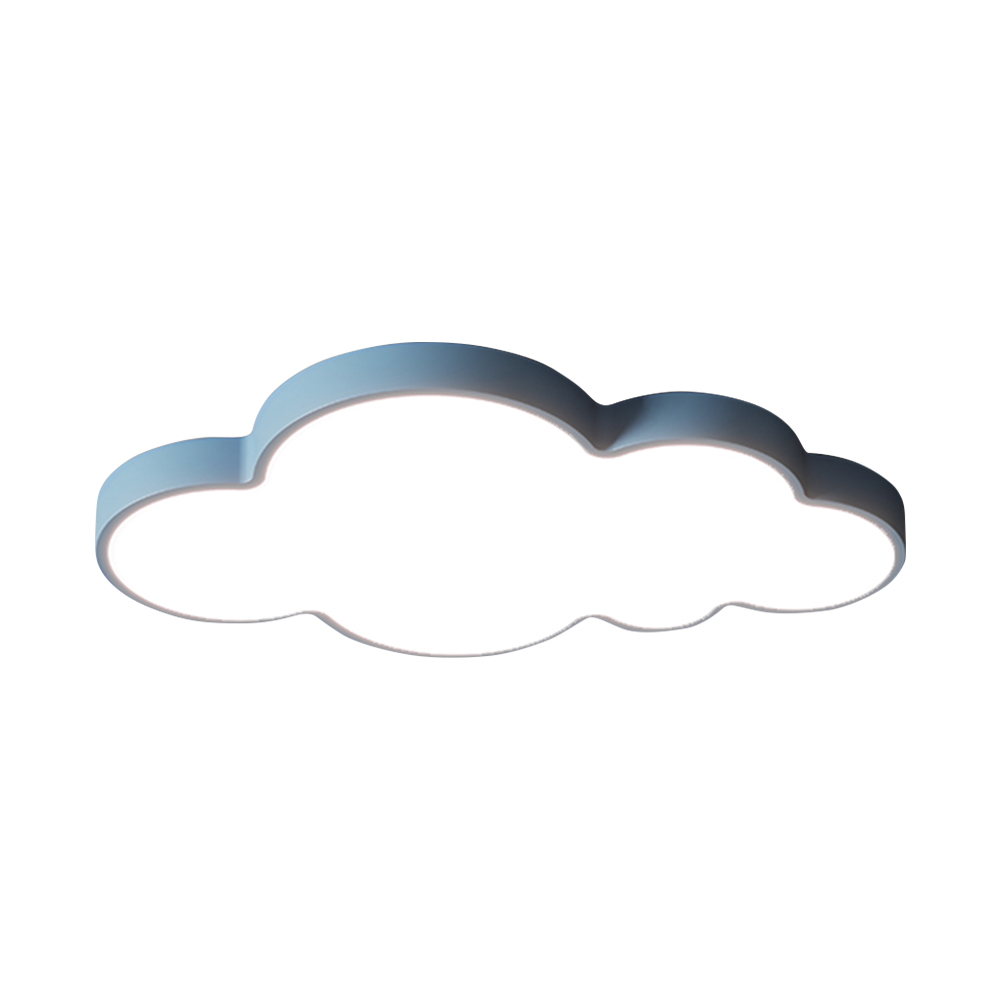 Children's Bedroom Ceiling Light Cloud Pink Chandelier-Handwovenlamp