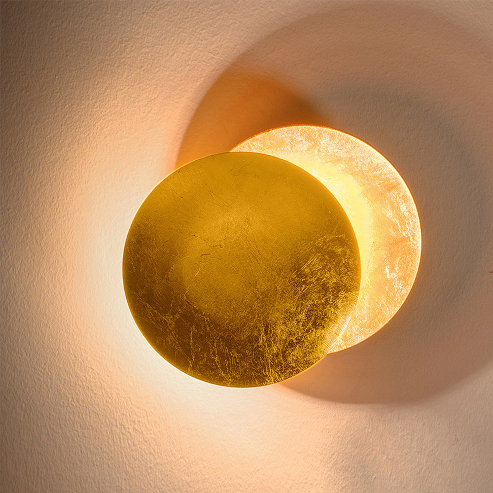 Italian Design Moon LED Lamp Bedside Wall Lamp Staircase Aisle Lights-Handwovenlamp