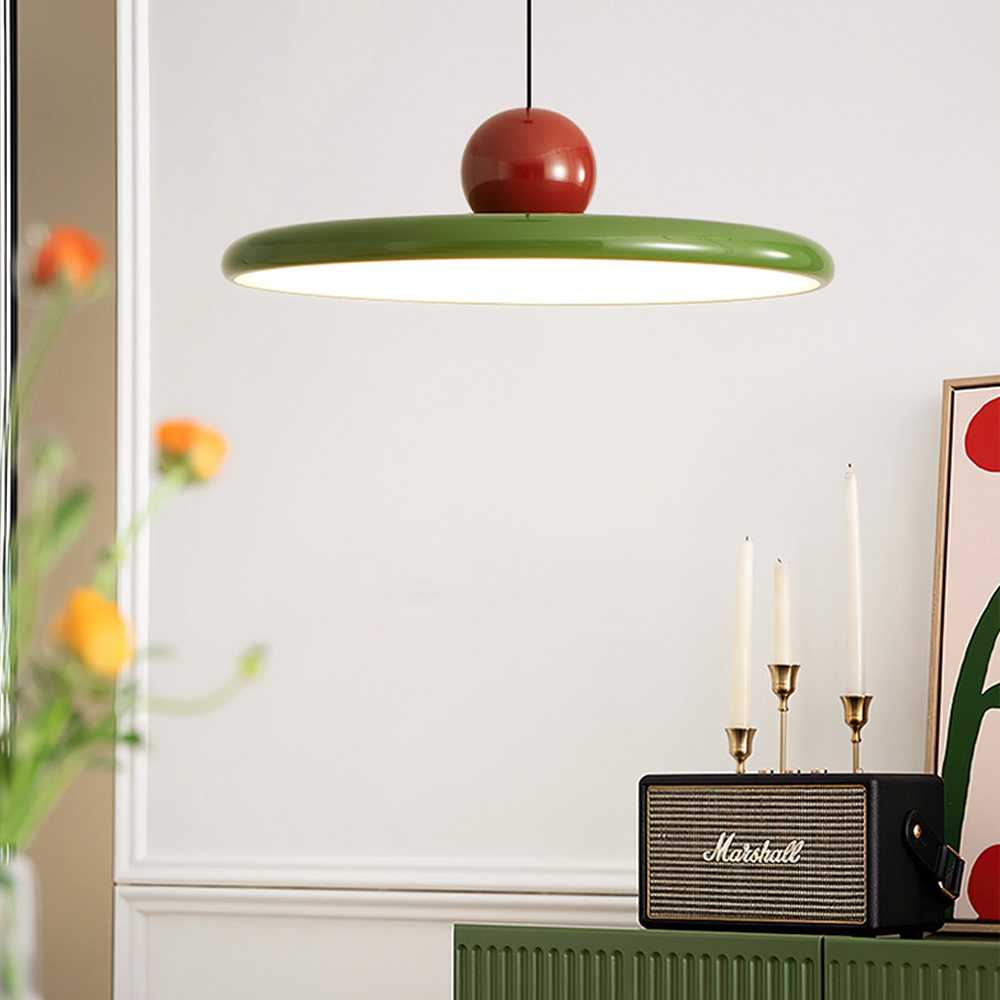 Mid Century Modern Dish Shape Dining Room Chandelier Scandinavian Lamps-Handwovenlamp