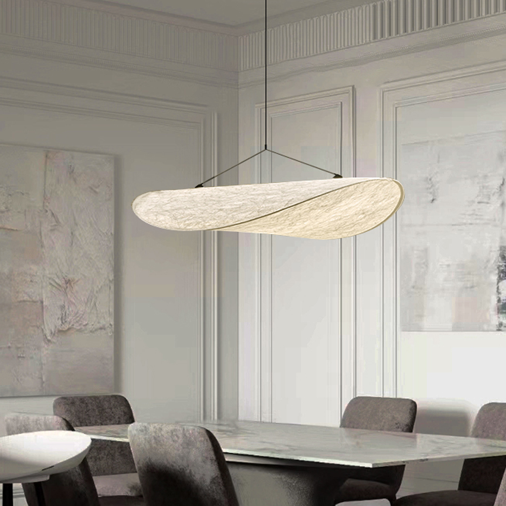 Denmark Luxury New Works Silk Chandelier For Dining Room Living Room-Handwovenlamp