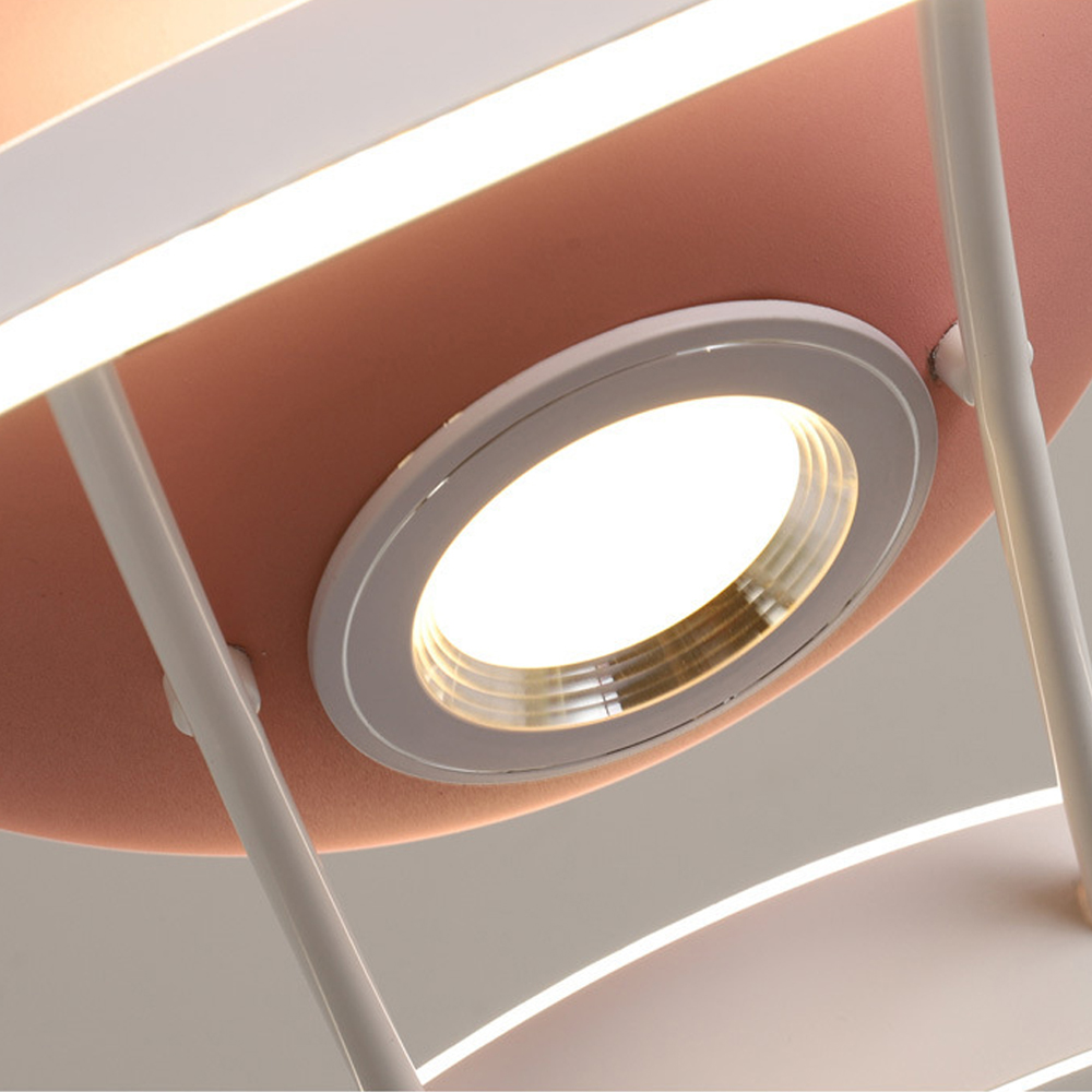 Children's Room Fan Light Cartoon Airplane Ceiling Lamps For Nursery-Handwovenlamp