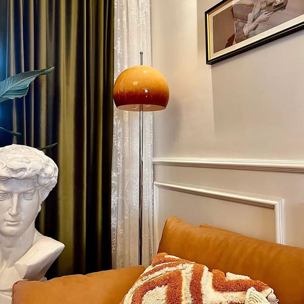 Vintage Creative Mushroom Floor Lamp Mid-Century Modern Table Lamp-Handwovenlamp