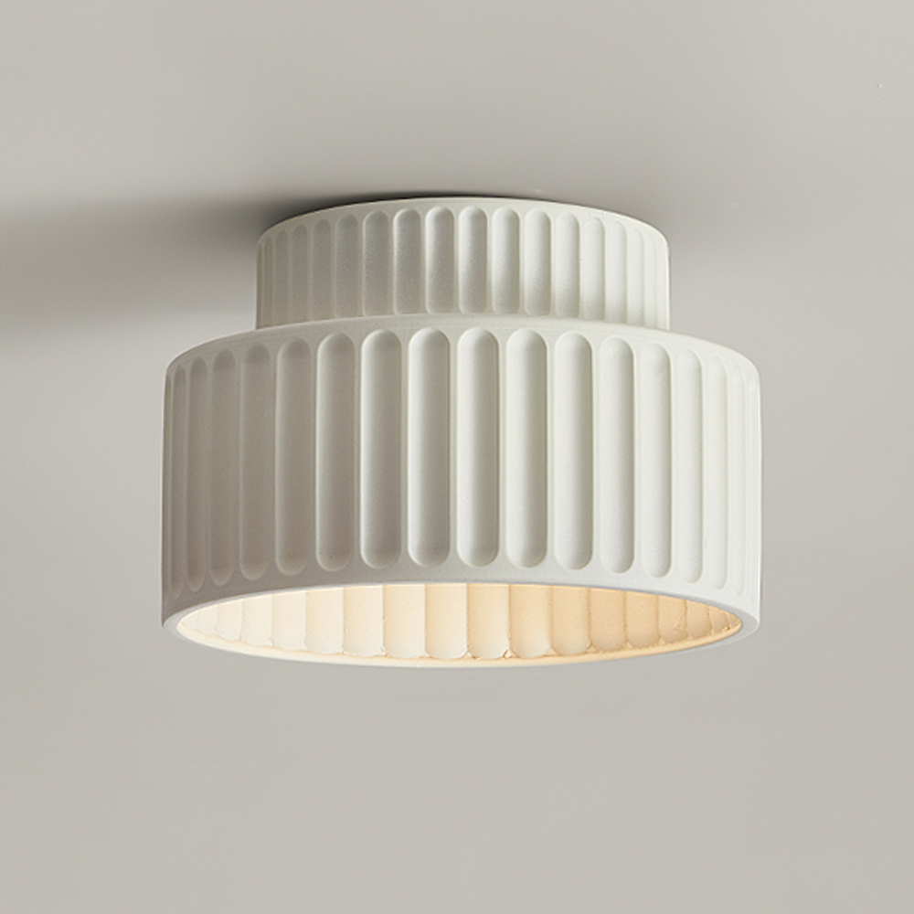 Nordic Cream Style Aisle Ceiling Lamp Modern Simple Balcony Entrance Ceiling Light-Handwovenlamp
