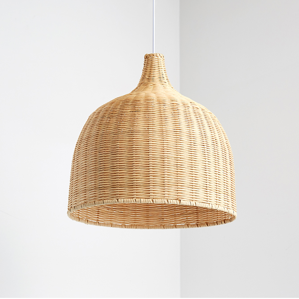 Japanese-style Southeast Asian Chandelier Creative Bamboo Rattan Lampshade-Handwovenlamp