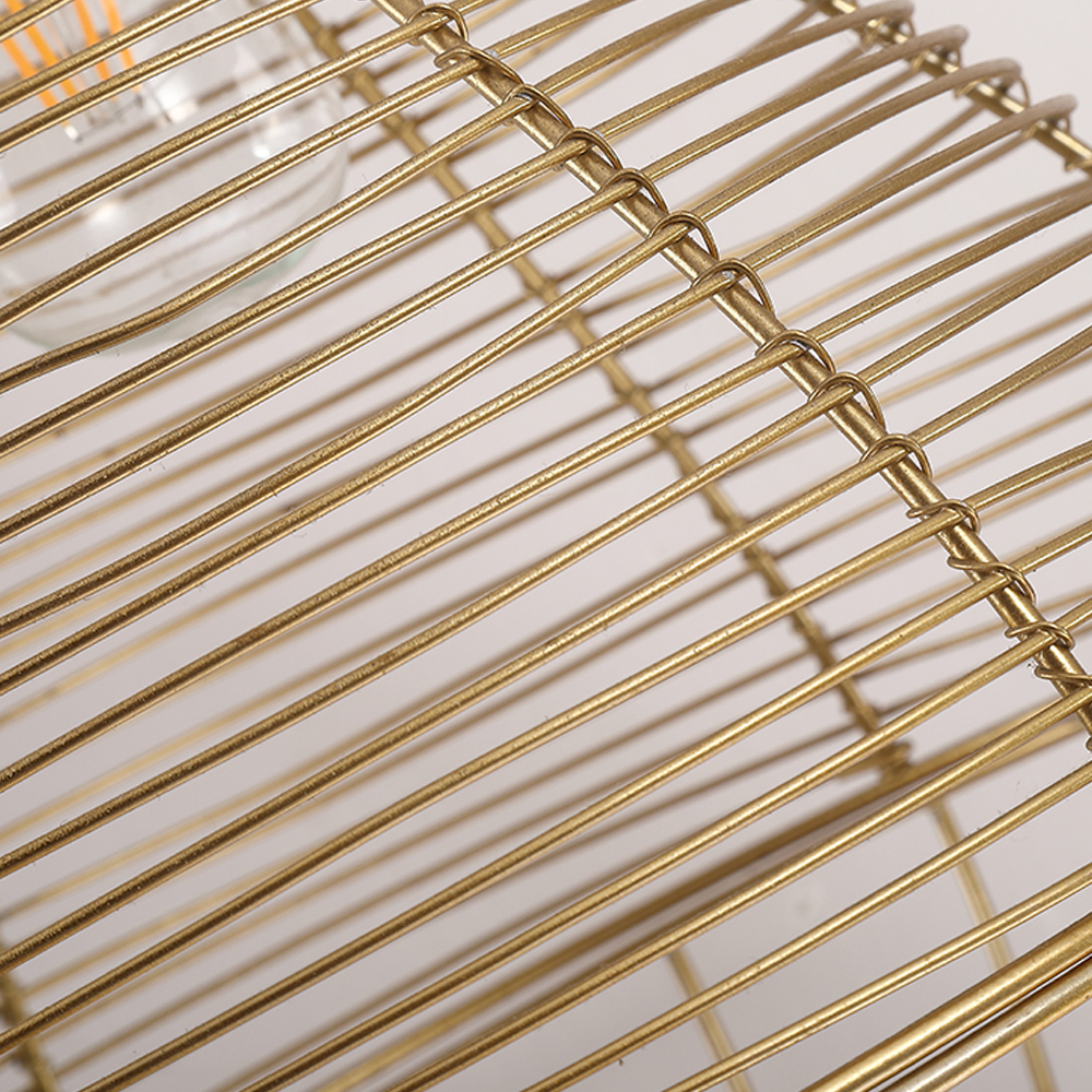 Nordic Metal Pendant Light Unique Design Restaurant Kitchen Island Chandelier-Handwovenlamp