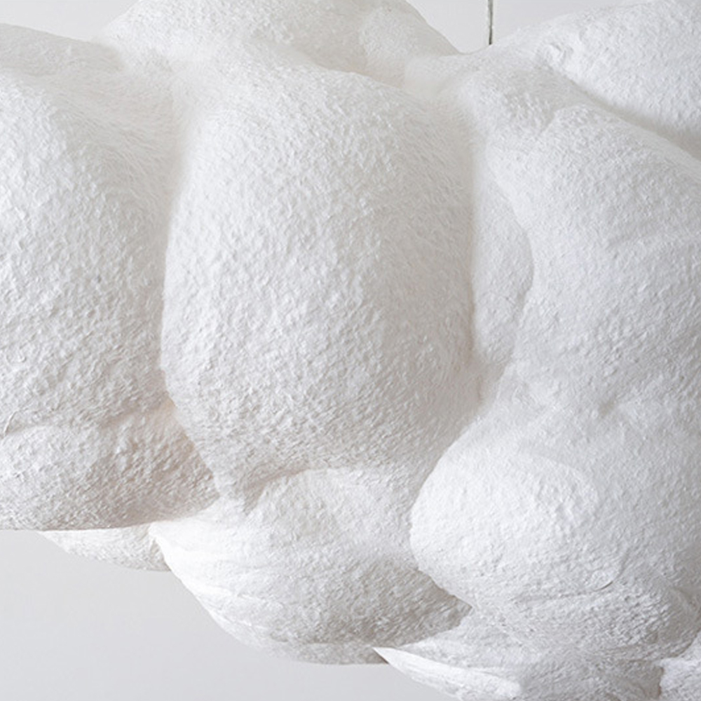 Nursery Creative Cloud Pendant Light Restaurant Dream Cloud Lamp Children's Room Hanging Lighting Fixture-Handwovenlamp